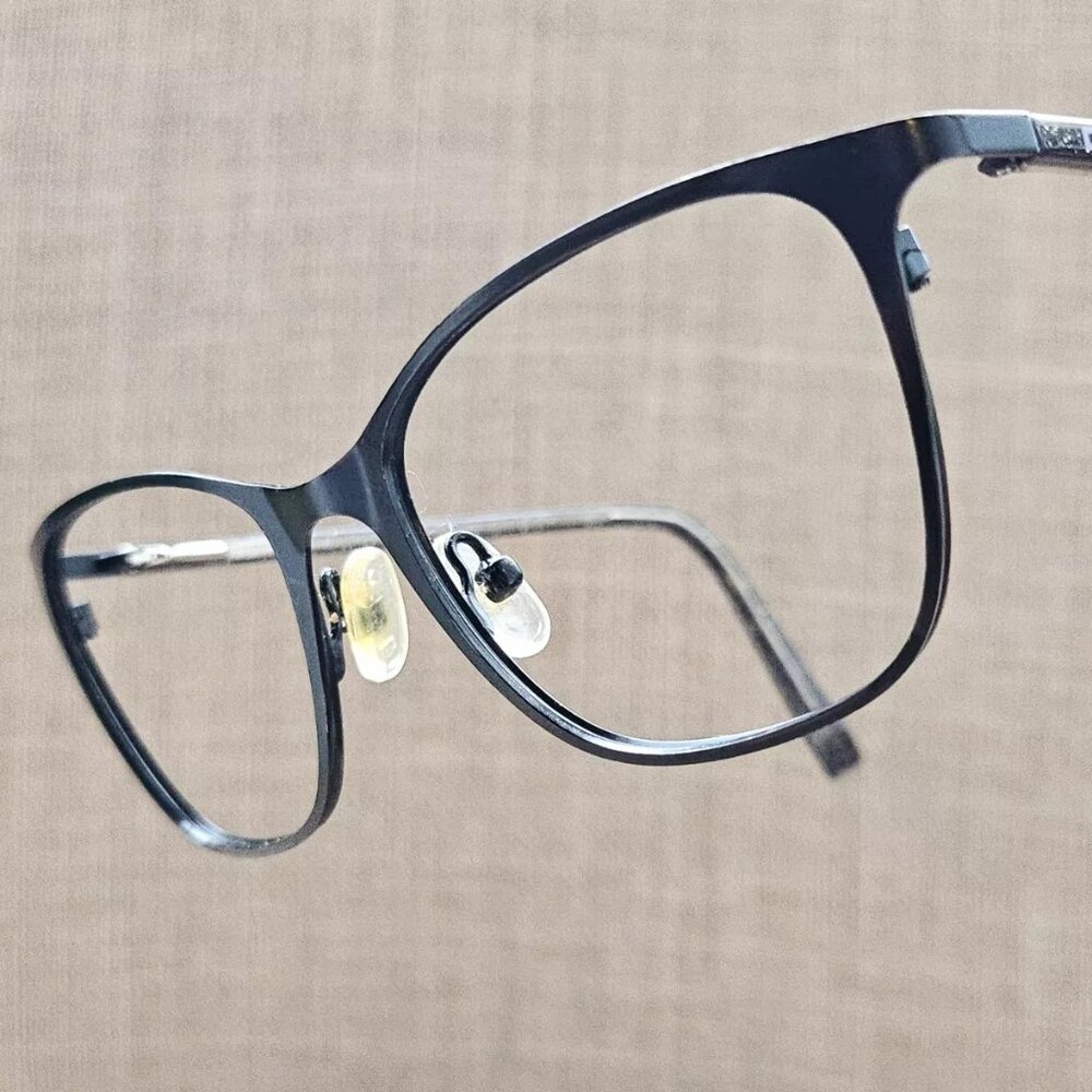 Converse Eyeglasses Frame Black A220 47[]19 135 Glasses Metal Frame Unisex